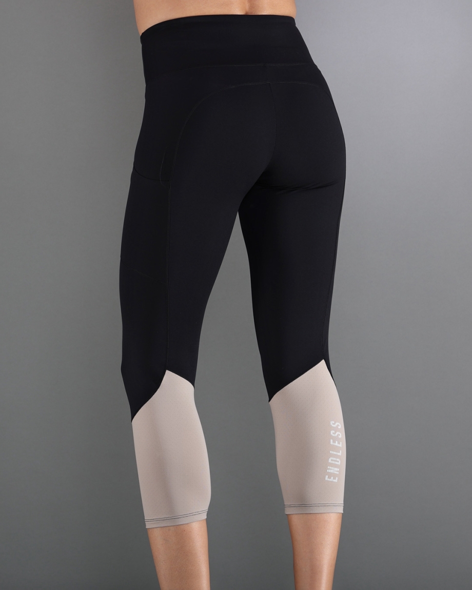 LEGGINGS LIFT HW 7/8 BLACK DELAVE