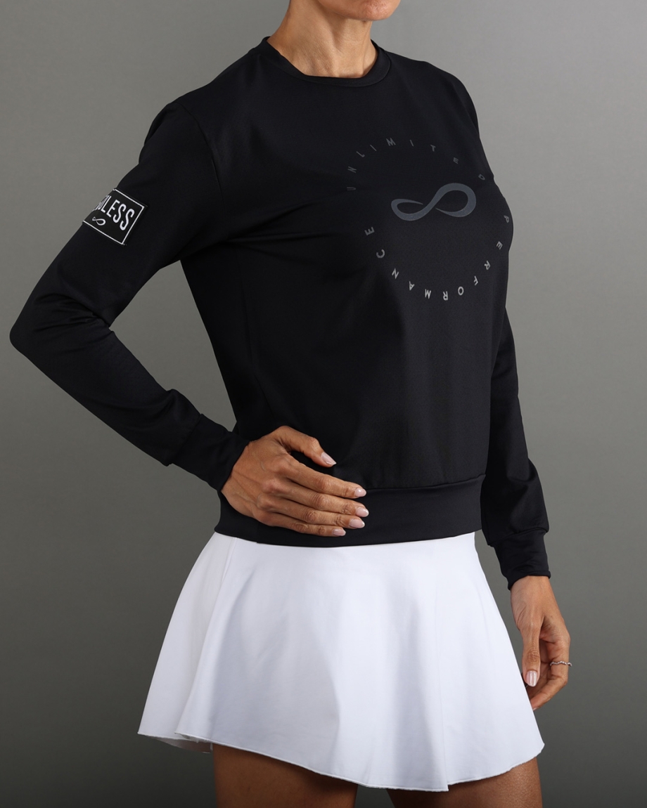 SWEATSHIRT INNER TECH BLACK