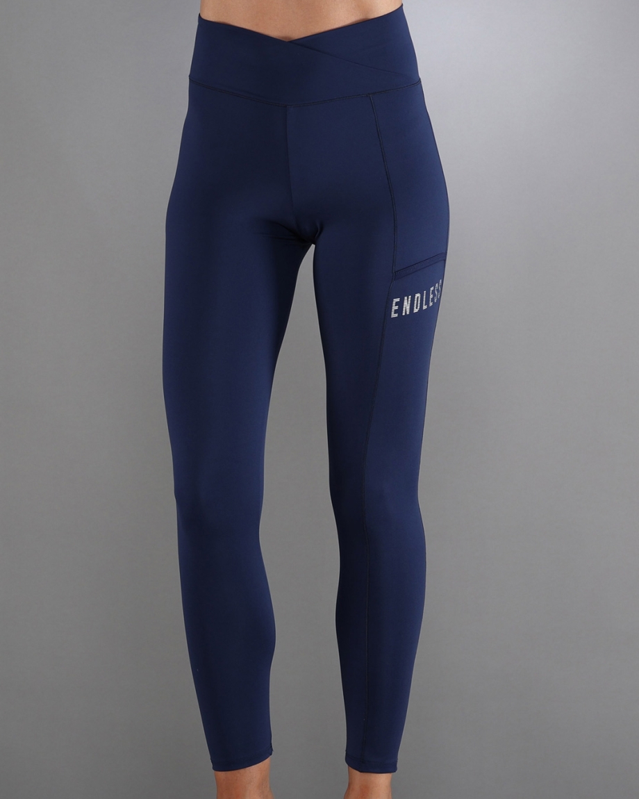 LEGGING CROSS POCKET MARINO