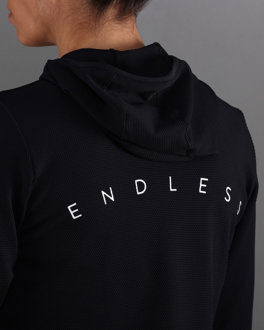 SWEAT-SHIRT BREATH LINE BLACK WHITE