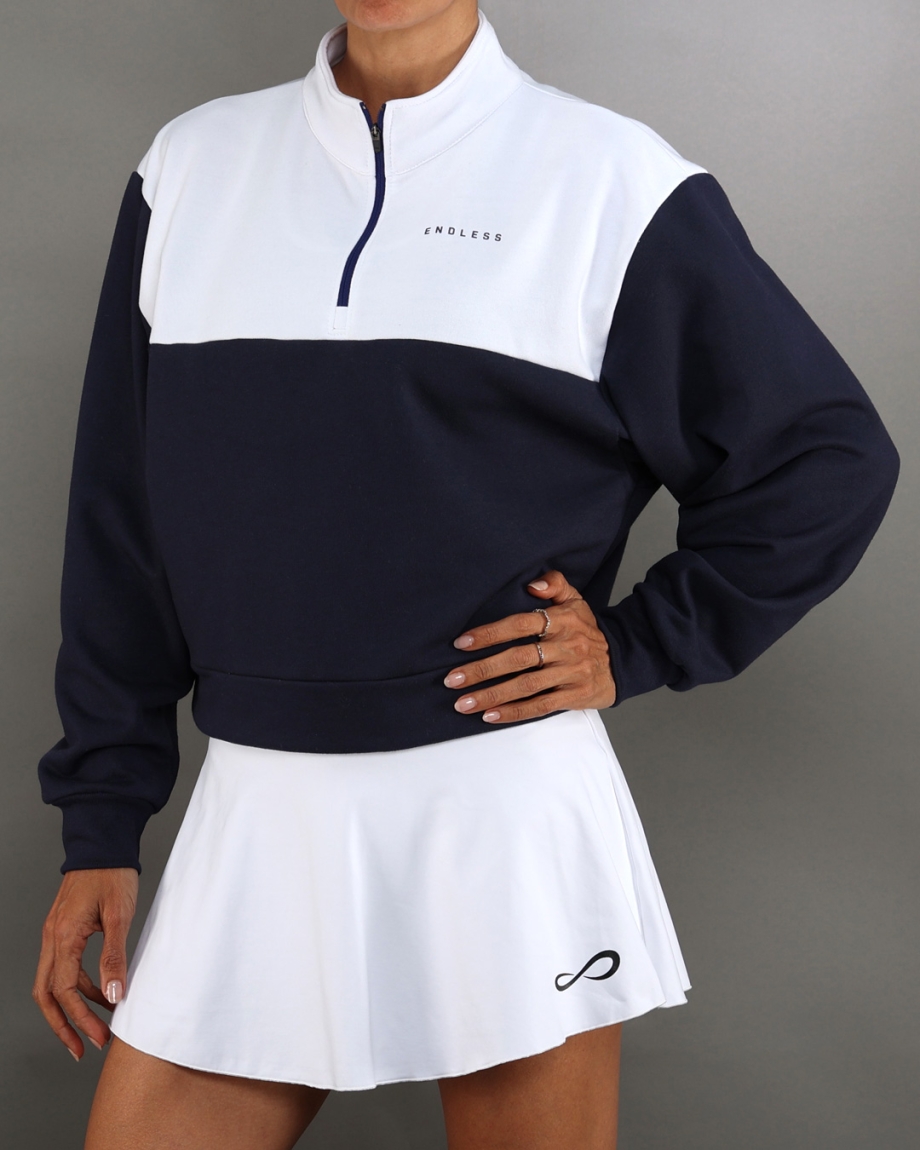 SWEAT-SHIRT VIBE WHITE MARINO