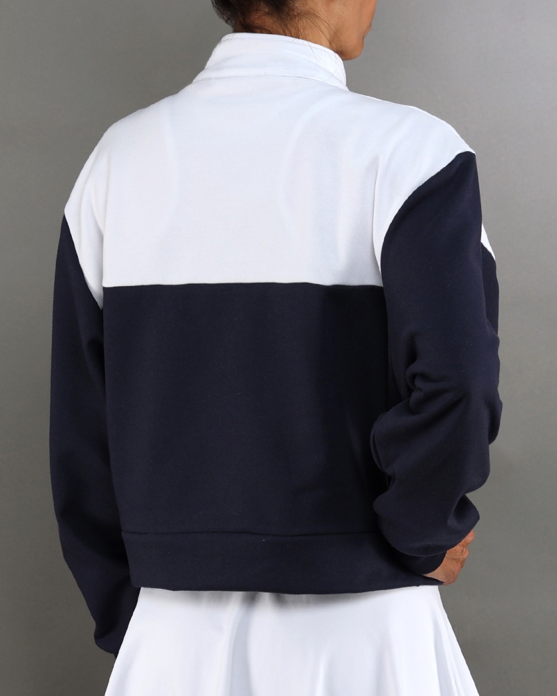 SUDADERA VIBE WHITE MARINO 2