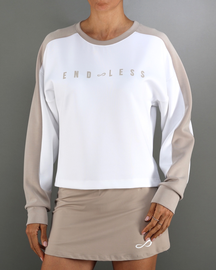 SUDADERA HALO WHITE DELAVE