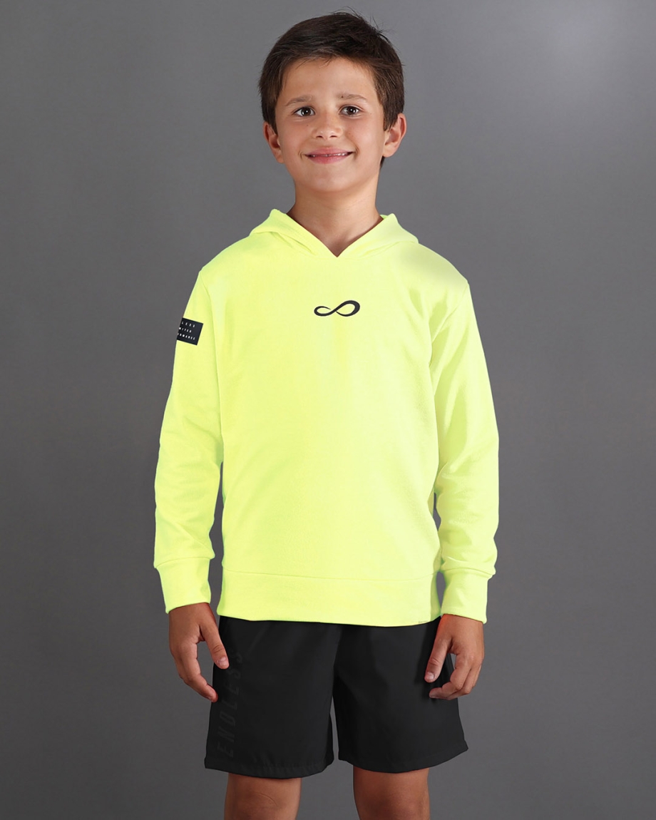 SUDADERA RUSH KIDS YELLOW