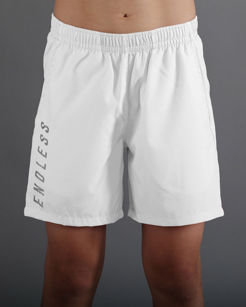 PANTALONCINO ACE KIDS WHITE