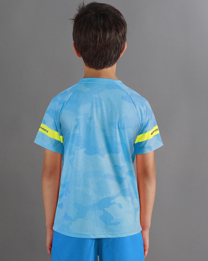 CAMISETA FEISTY CAMO KIDS BLUE 2
