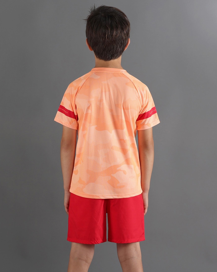 CAMISETA FEISTY CAMO KIDS ORANGE