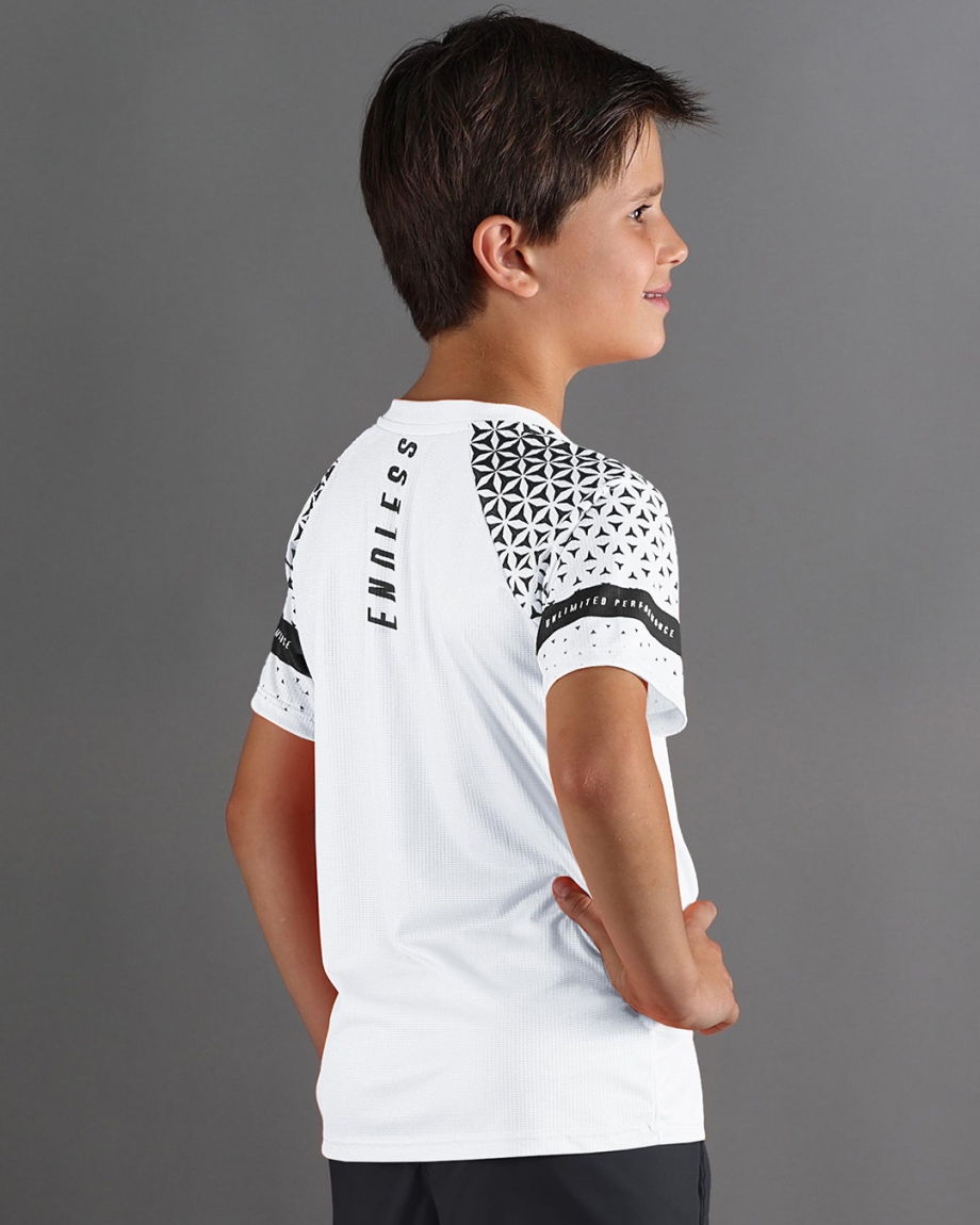 MAGLIETTA FEISTY KIDS WHITE