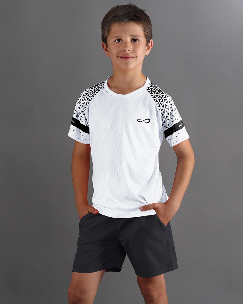 MAGLIETTA FEISTY KIDS WHITE