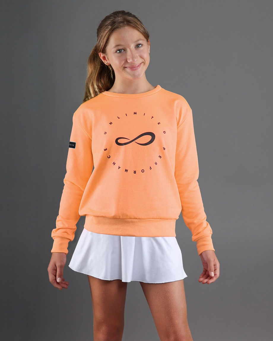 SUDADERA INNER KIDS ORANGE