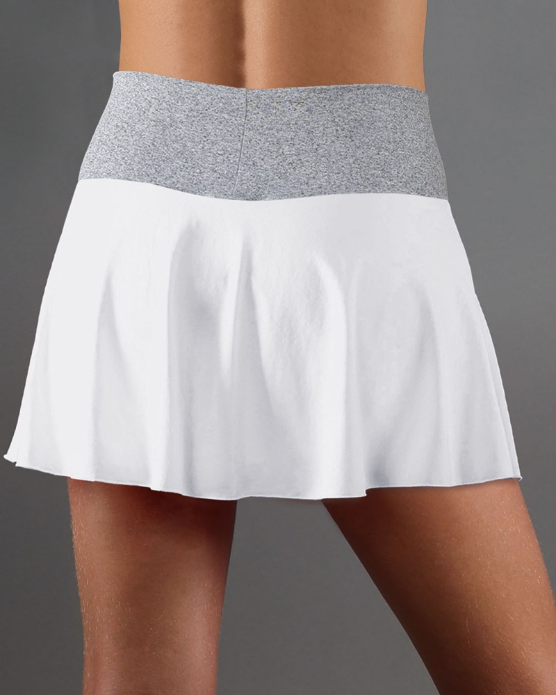 JUPE LUX KIDS WHITE CHINE 2