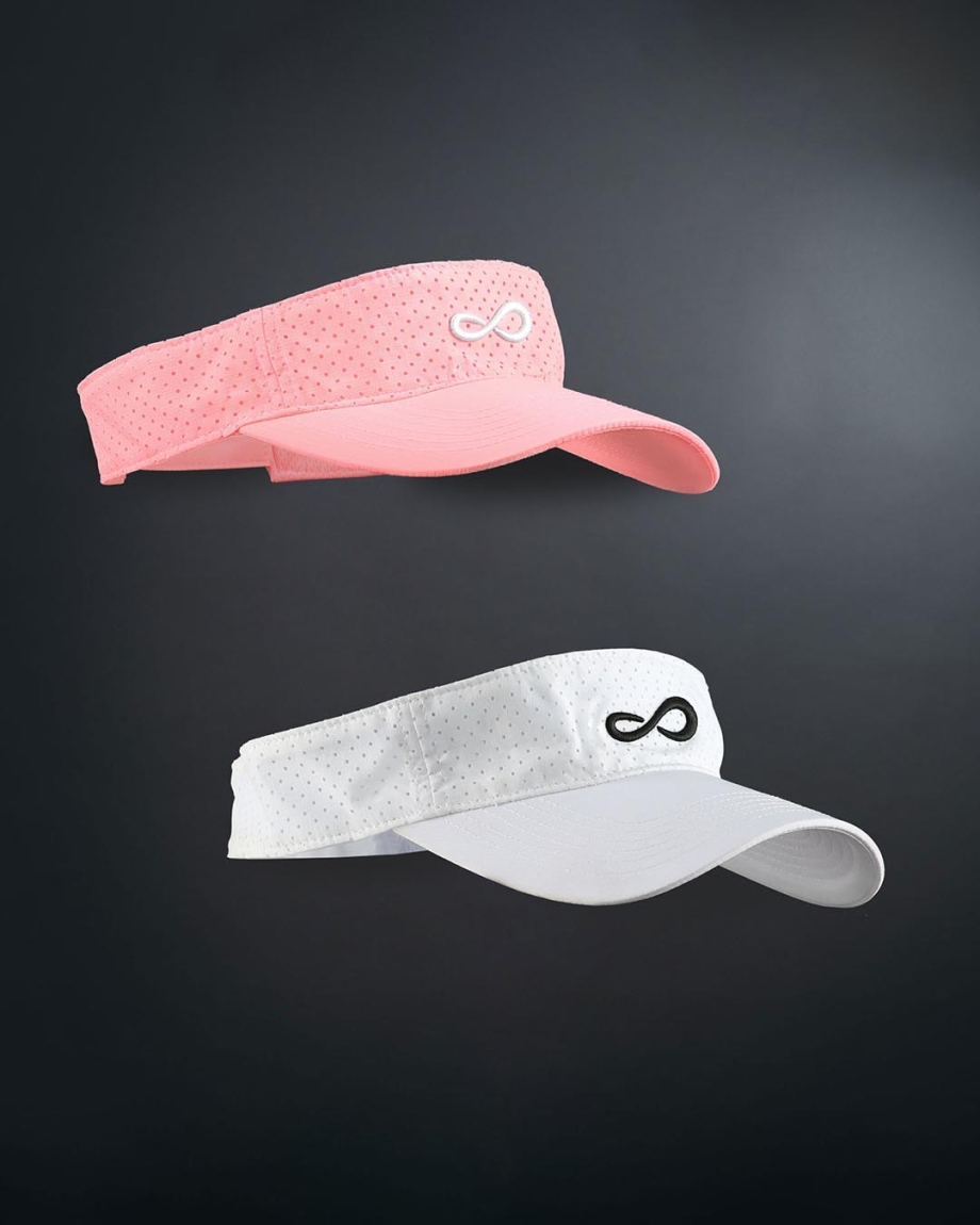PACK VISIERE LIGHT PINK & WHITE / 2uds