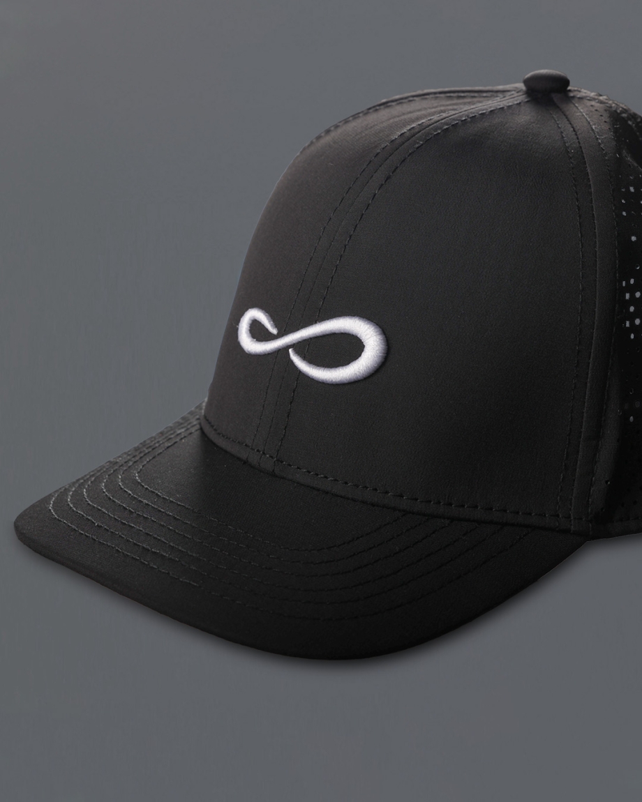 PACK GORRA BLACK & VISERA WHITE / 2uds