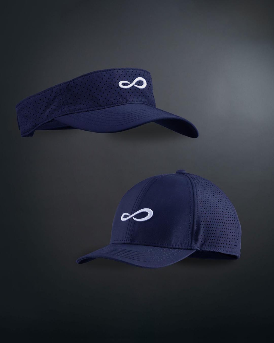 PACK CAP & VISOR MARINO / 2uds