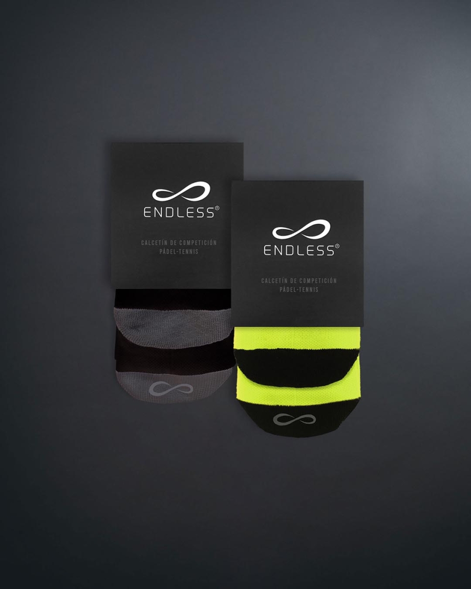 PACK S.O.X. LOW BLACK & YELLOW / 2uds.