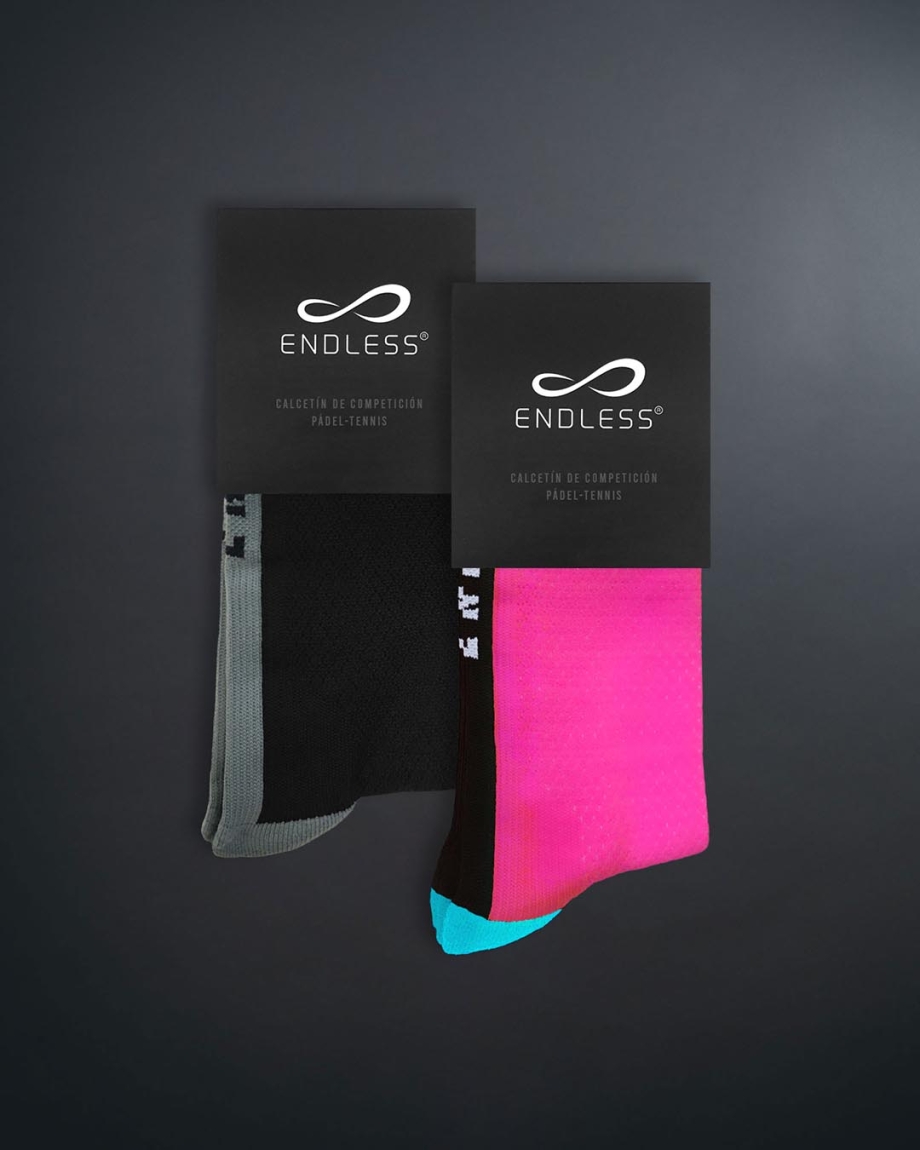 PACK S.O.X. MEDIUM BLACK & PINK / 2uds.