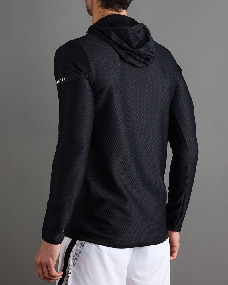 SUDADERA HERO BLACK WHITE II 2