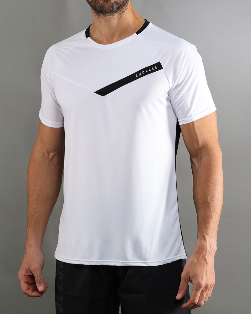 CAMISETA TRACER WHITE BLACK