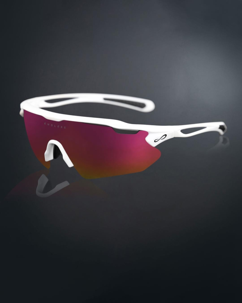 LUNETTES SHELTER PRO WHITE PINK