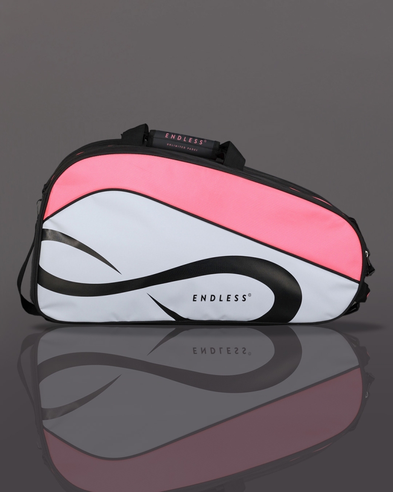 PADDLE BAG ICON WHITE PINK
