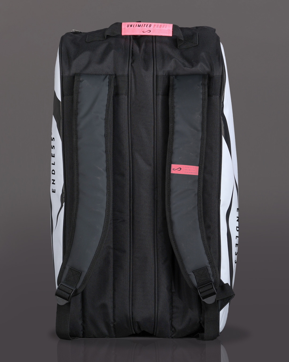 BORSONE DA PADEL ICON WHITE PINK