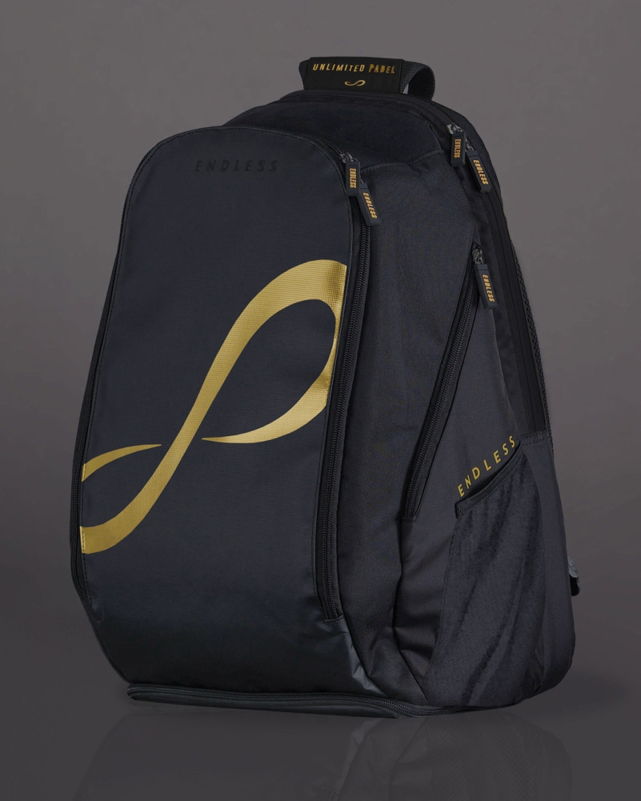 BACKPACK ICON BLACK GOLD