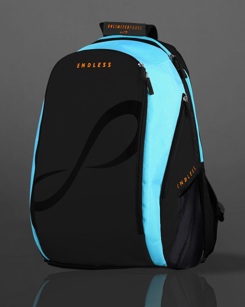 BACKPACK ICON BLUE ORANGE
