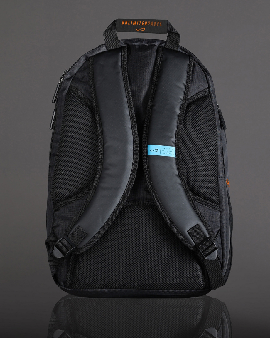 MOCHILA ICON BLUE ORANGE