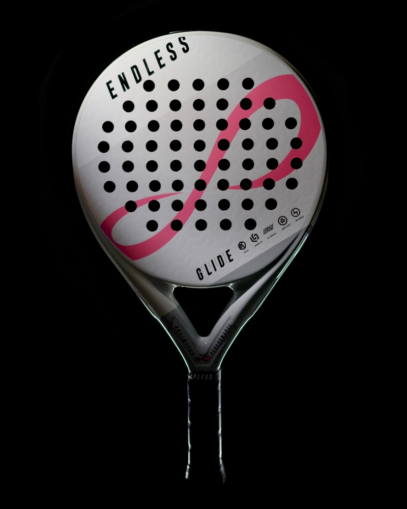 RAQUETA GLIDE GREY WHITE