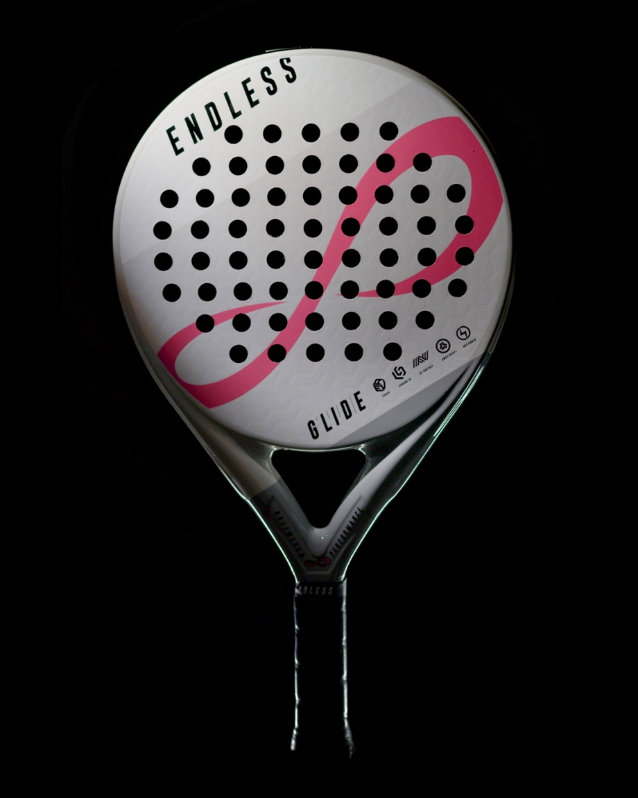 RACKET GLIDE GREY WHITE