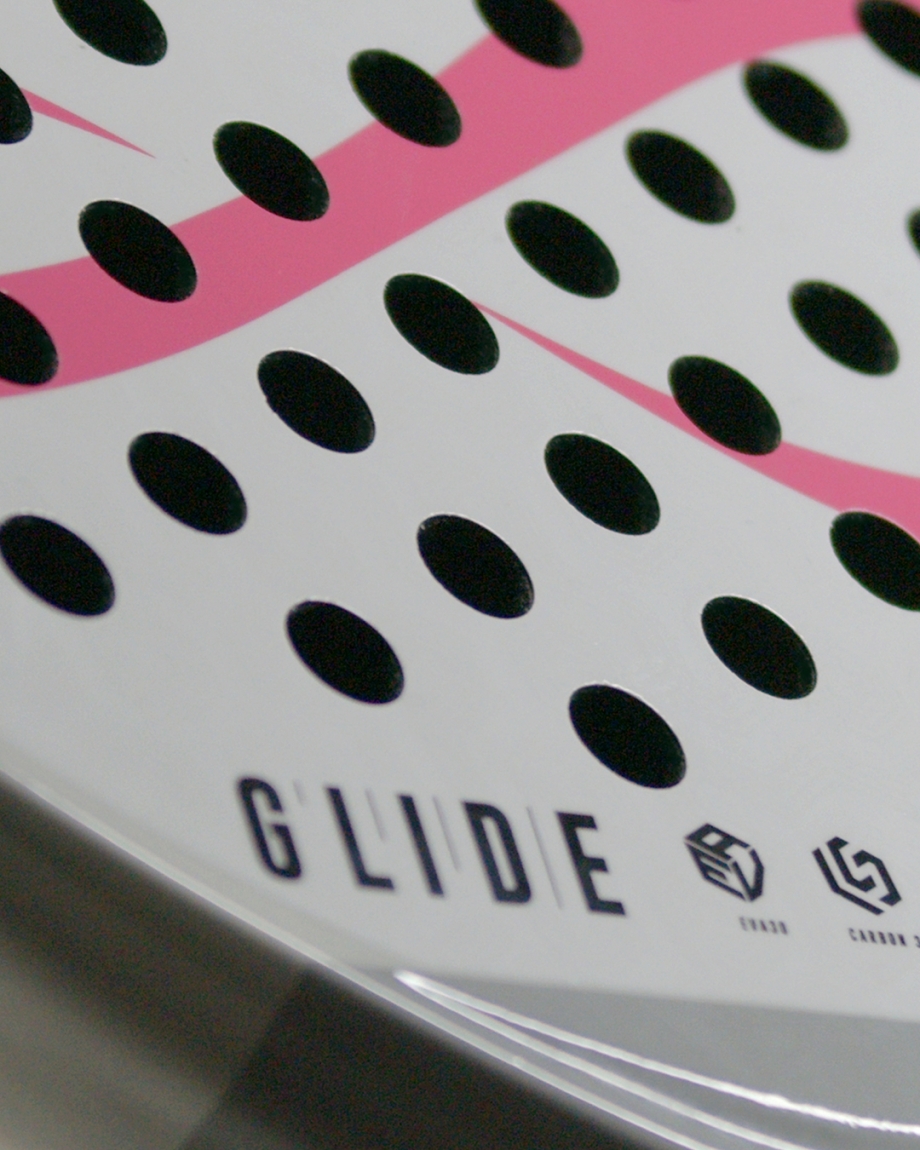 RAQUETA GLIDE GREY WHITE