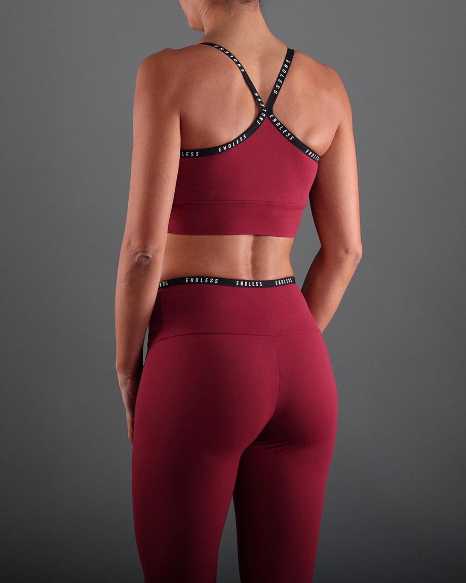 SPORT TOP ASH WINE