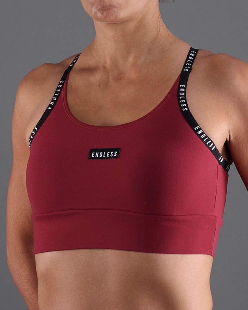 BRASSIÈRE DE SPORT ASH WINE