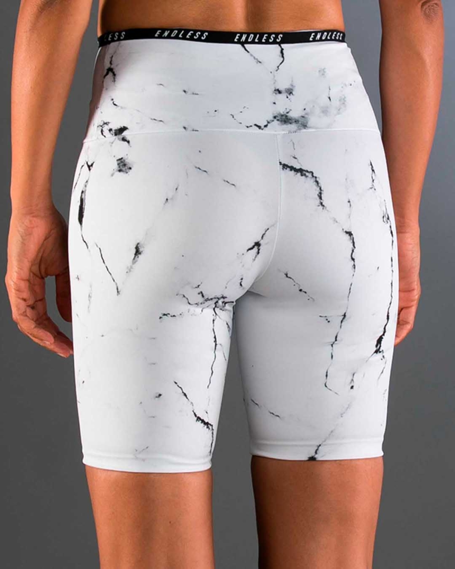 SHORT ASH MARBLE WHITE