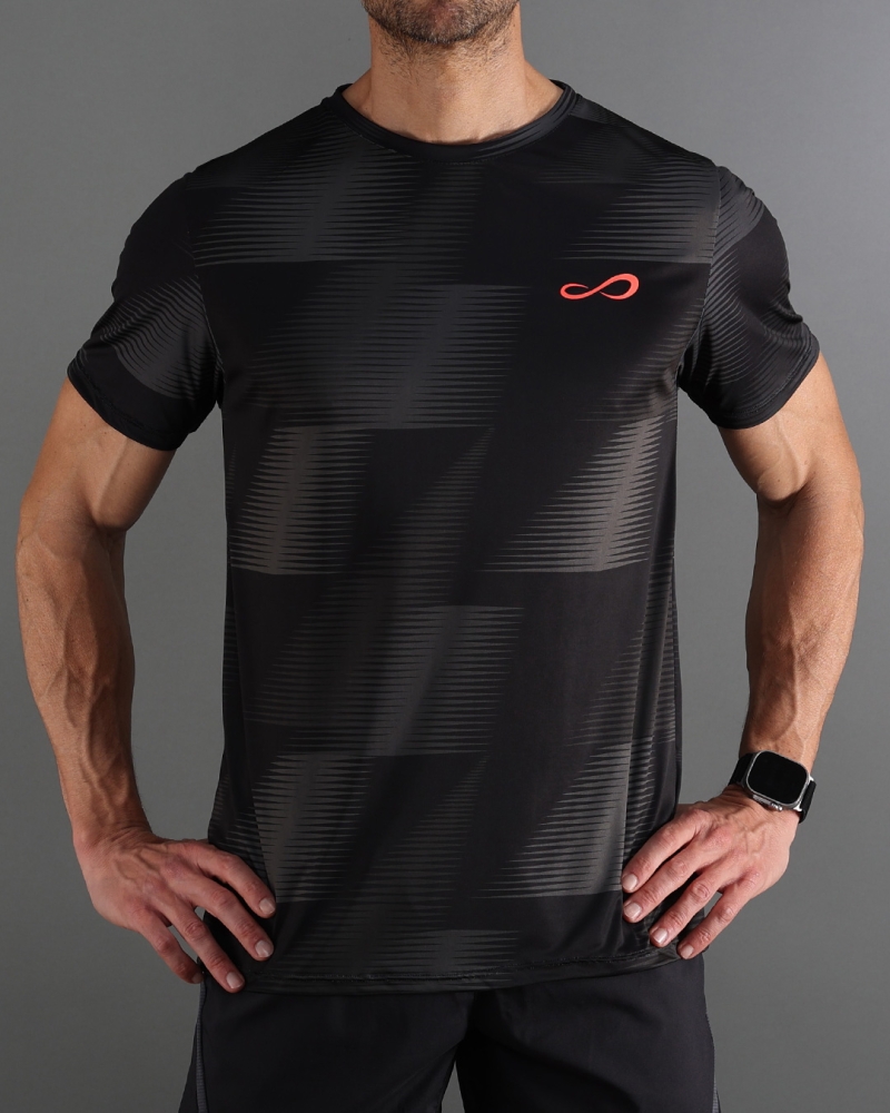 T-SHIRT ACE VECTOR BLACK
