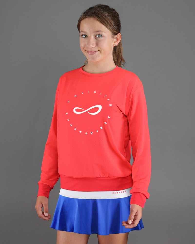 SUDADERA INNER TECH KIDS RUBI