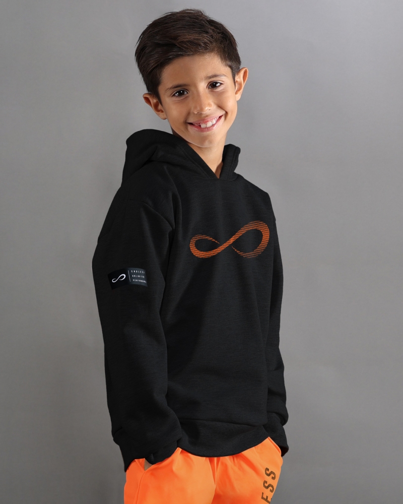 SUDADERA RUSH II KIDS BLACK...