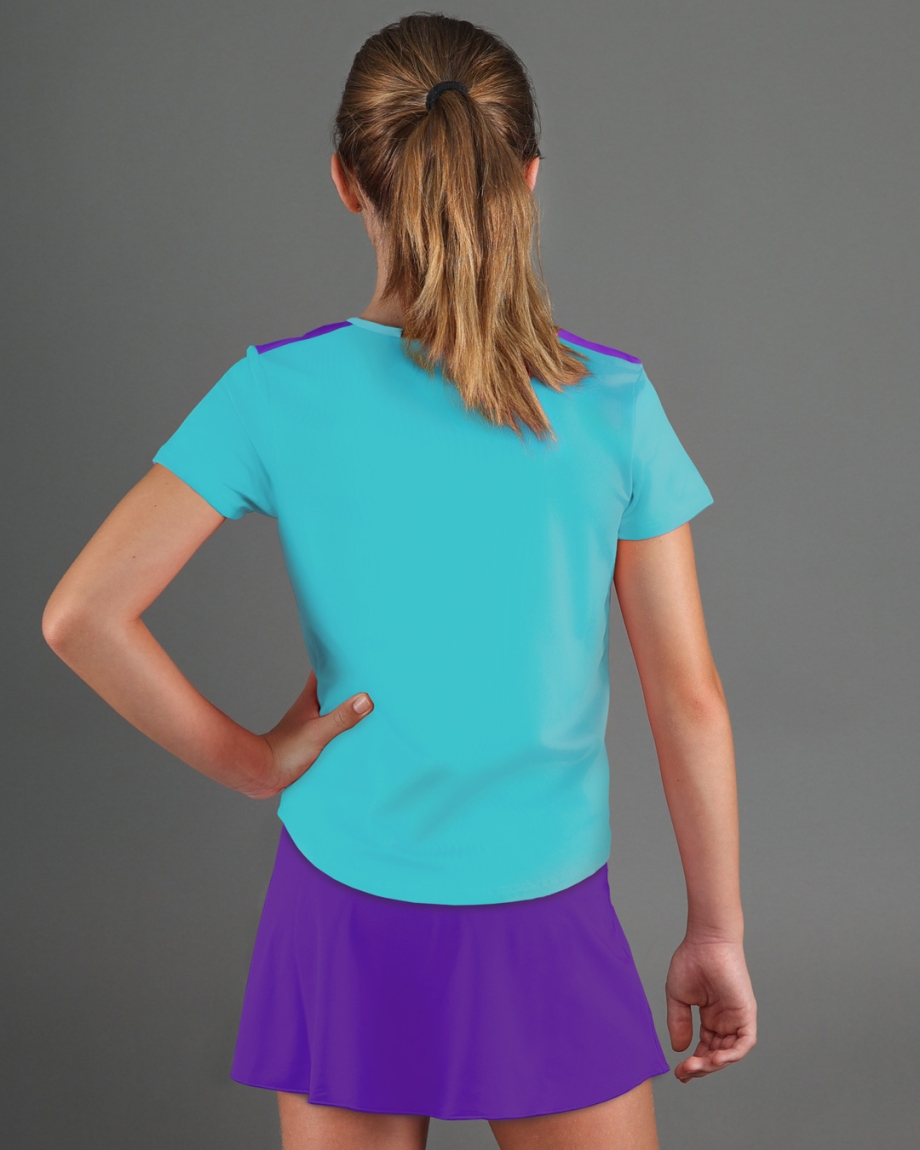 CAMISETA GLORY II KIDS AQUA