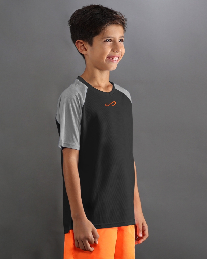 MAGLIETTA RUSH KIDS BLACK ARMY