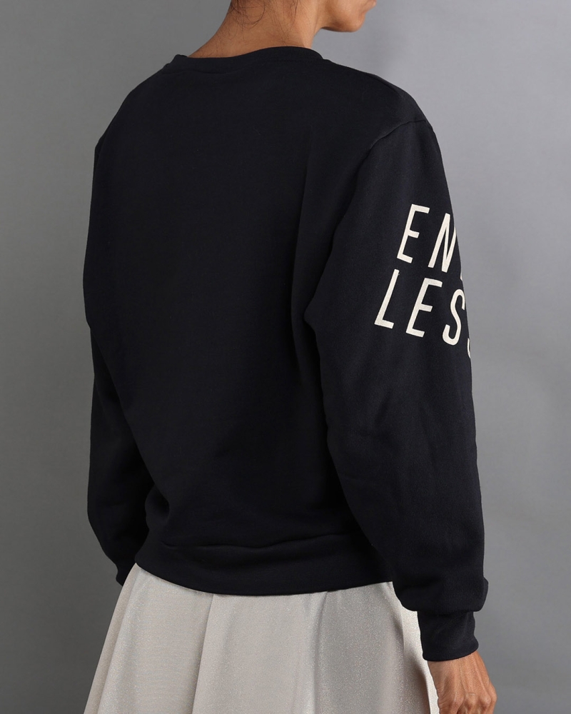 SWEAT-SHIRT SWELL BLACK GOLDEN 2