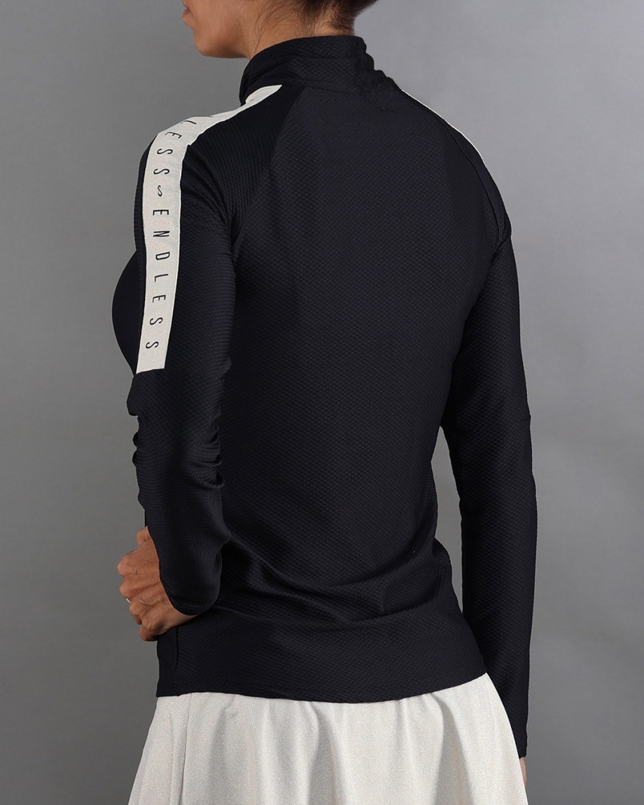 SWEATSHIRT KIRSCH ICONIC II BLACK GOLDEN