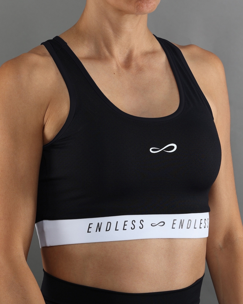 SPORT BRA ALLURE BLACK