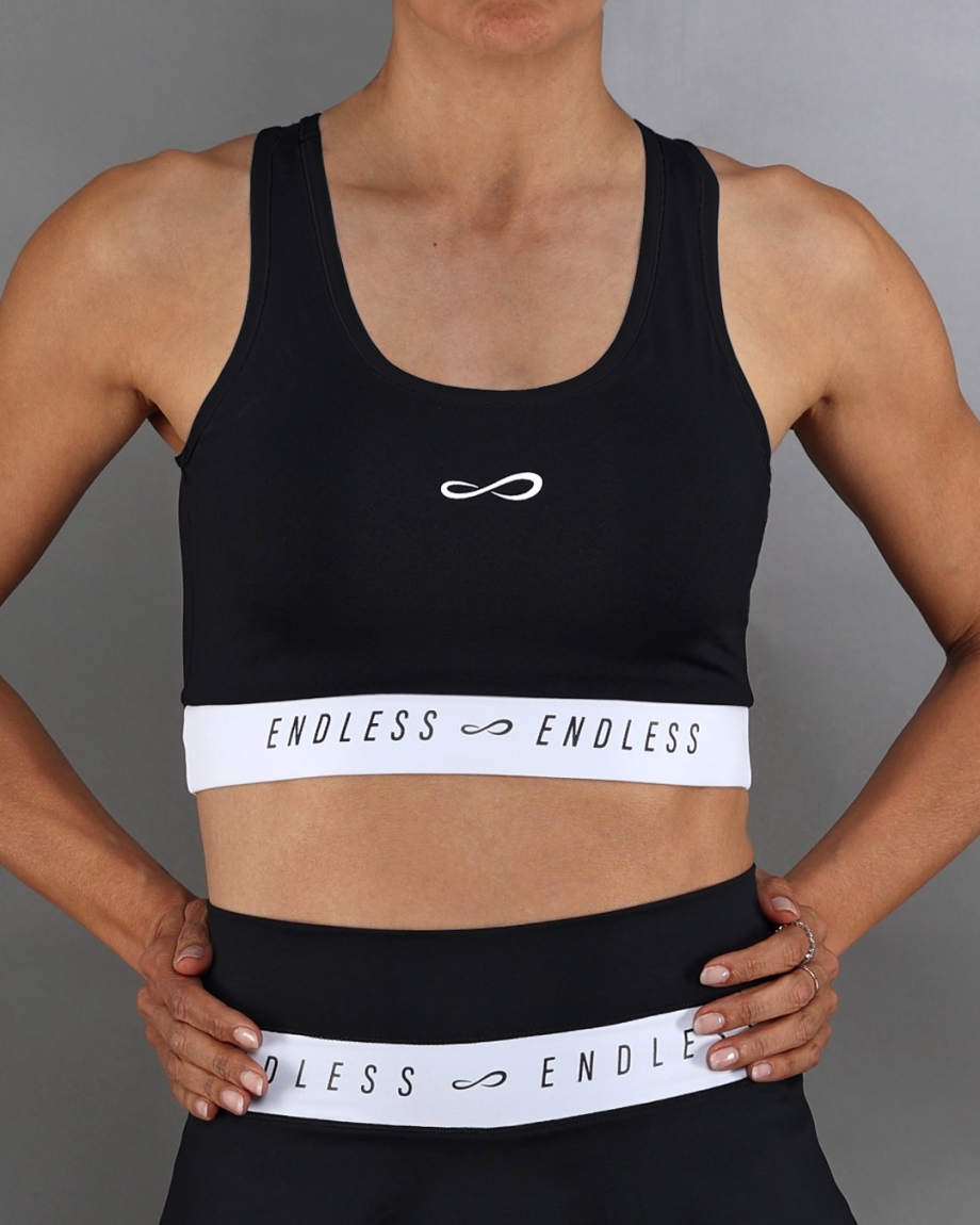 BRASSIÈRE DE SPORT ALLURE BLACK