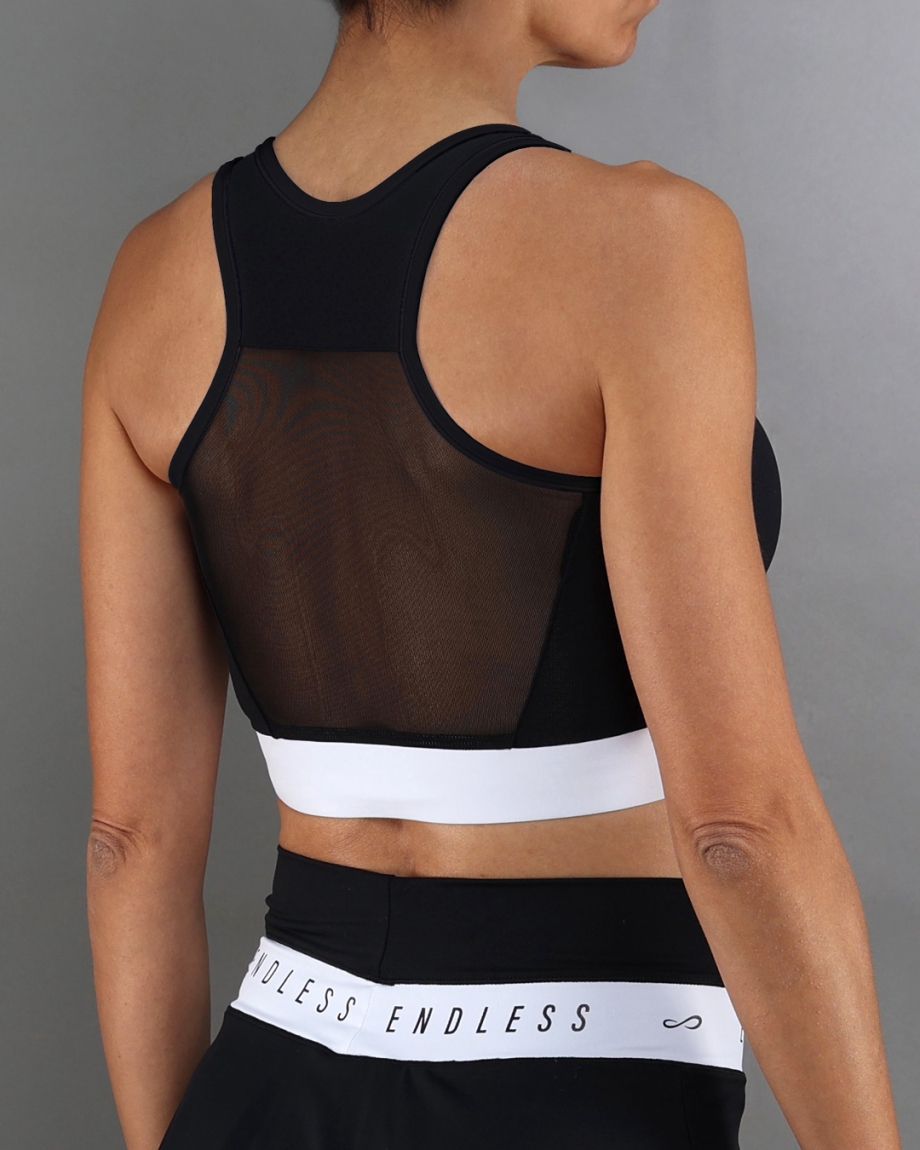 BRASSIÈRE DE SPORT ALLURE BLACK
