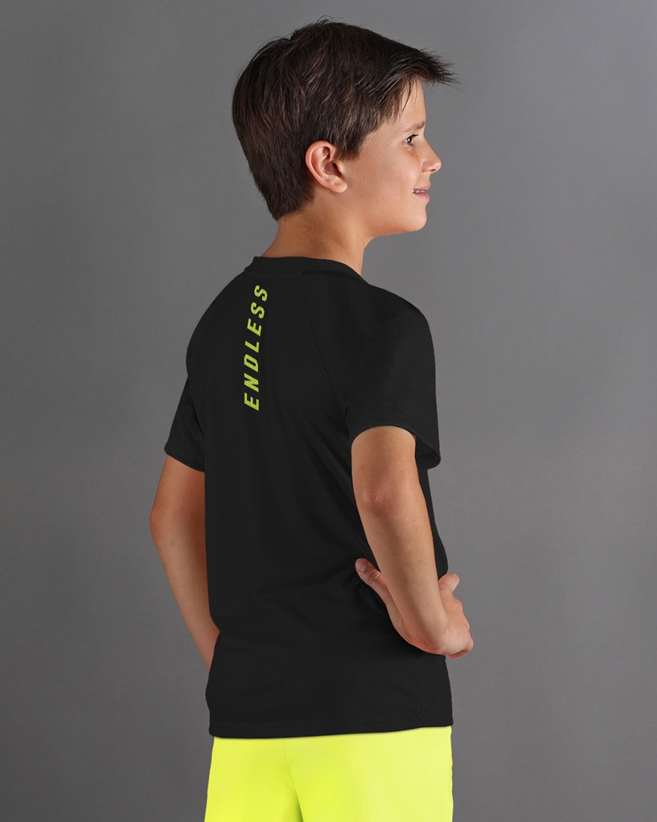 MAGLIETTA UNLIMITED DIAMOND KIDS BLACK