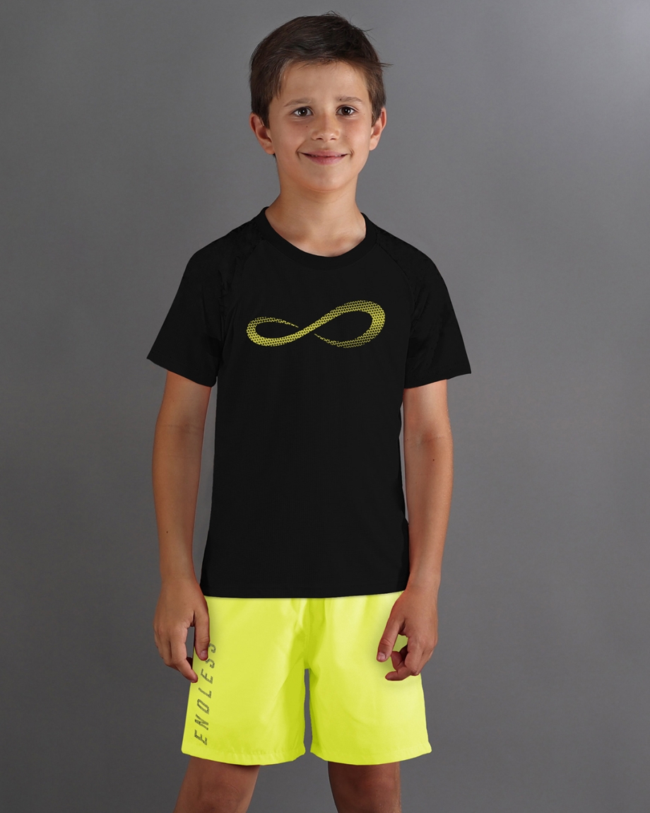 MAGLIETTA UNLIMITED DIAMOND KIDS BLACK