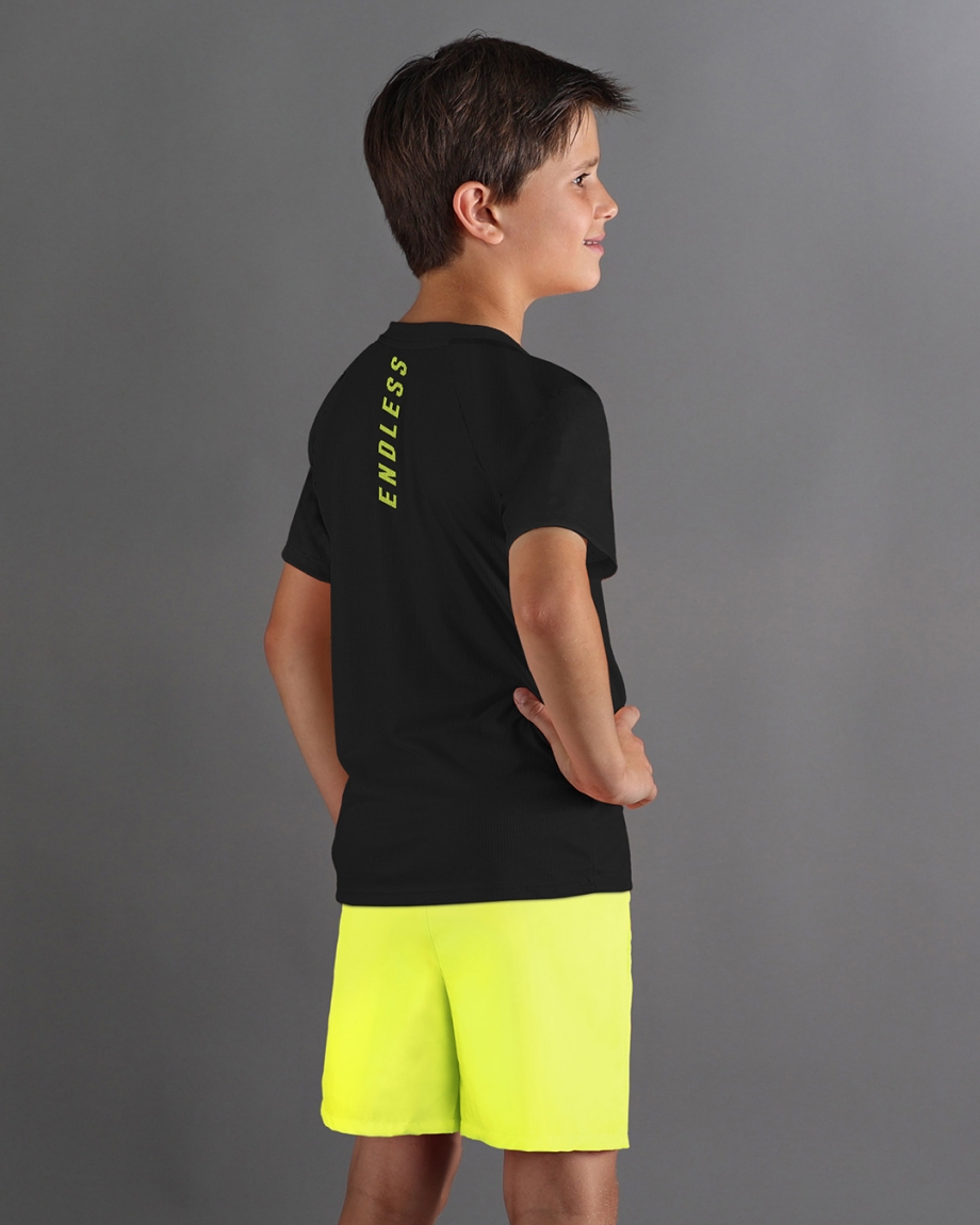 MAGLIETTA UNLIMITED DIAMOND KIDS BLACK