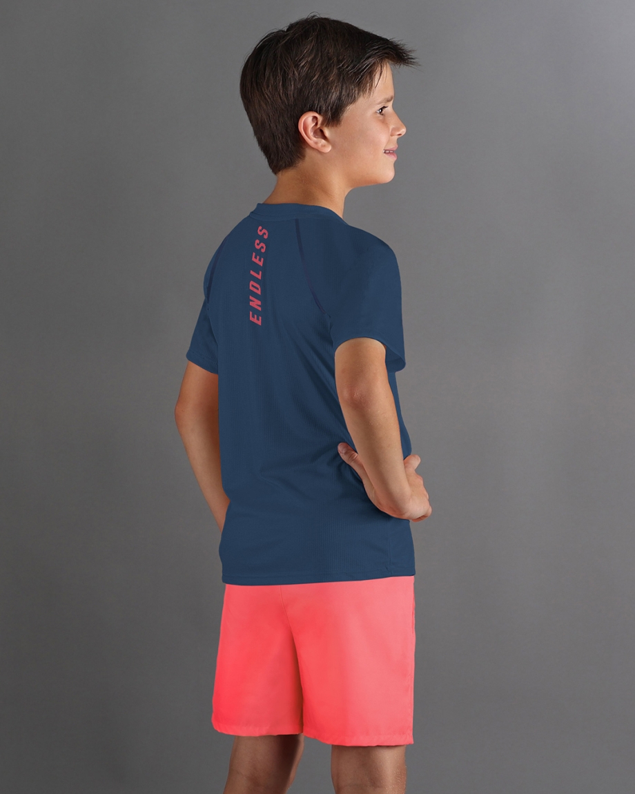 MAGLIETTA UNLIMITED DIAMOND KIDS BLUE
