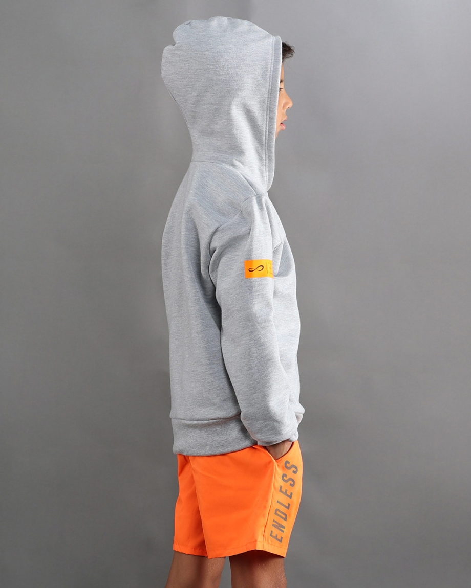 SUDADERA RUSH II KIDS GREY