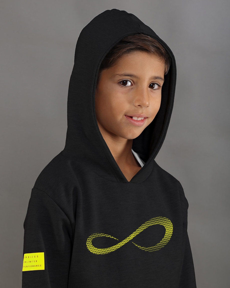 SWEAT-SHIRT RUSH II KIDS BLACK